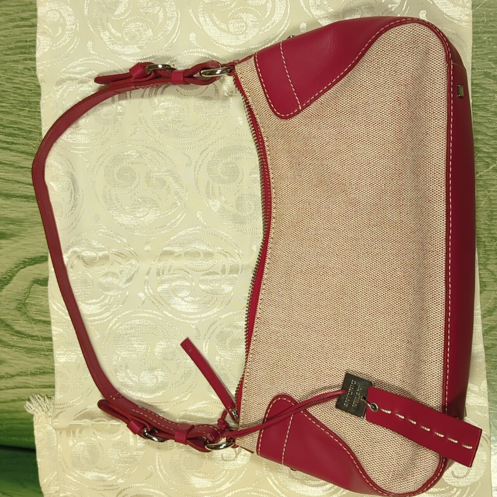 Red Canvas Antonio Melani Purse